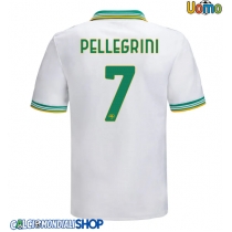 Maglie da calcio AS Roma Lorenzo Pellegrini #7 Terza Maglia 2025-26 Manica Corta